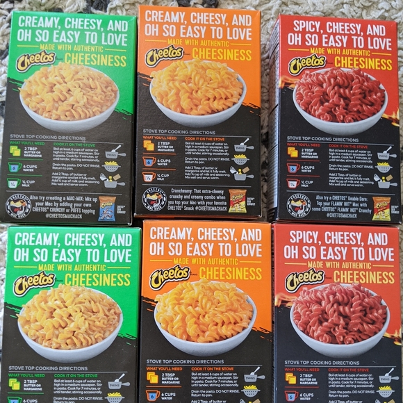 Cheetos Mac'n cheese Flaming Hot, Jalepeno 6 boxes - Picture 2 of 2